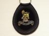 Royal Army Pay Corps leather key ring