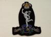 Royal Signals Queens Crown blazer badge 158