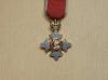 GBE,KBE, CBE (Civil) Sterling Silver miniature medal