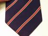 Royal Military Academy Sandhurst silk stripe tie