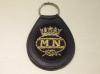 Merchant Navy leather Key Ring