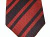 Royal Engineers non crease silk stripe tie
