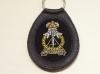 Royal Pioneer Corps leather key ring