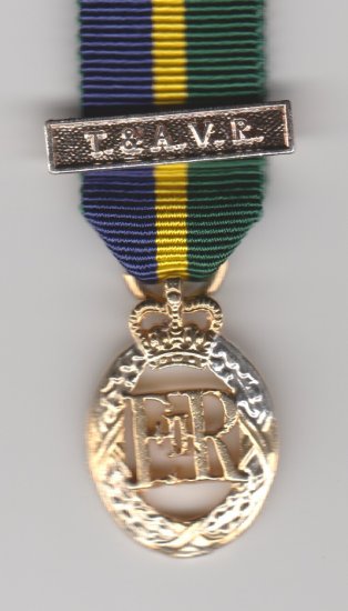 T & AVR Decoration miniature medal - Click Image to Close