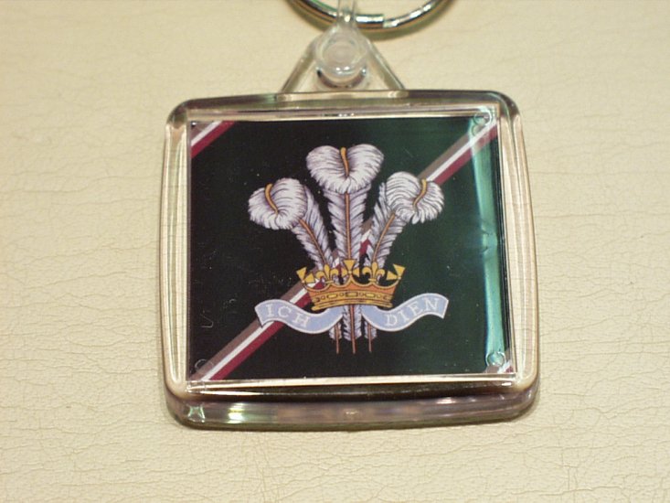 Royal Regiment of Wales key ring - Click Image to Close