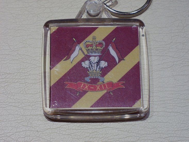 9th/12th Lancers key ring - Click Image to Close