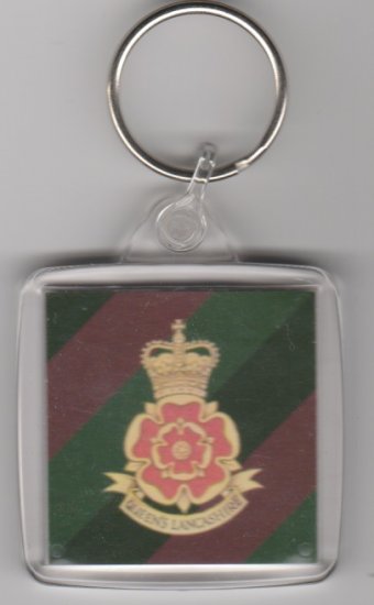 Queen's Lancashire Regiment key ring - Click Image to Close