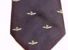 Gilder Pilots polyester crested tie