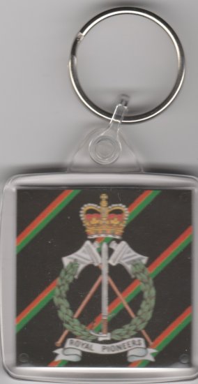 Royal Pioneer Corps key ring - Click Image to Close