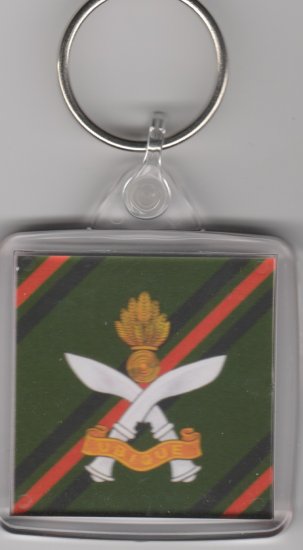 Queen's Gurkha Engineers key ring - Click Image to Close