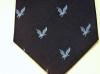 Army Air Corps Association silk crested tie