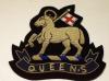 Queen's Royal Regiment (West Surrey) blazer badge