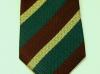 Royal Dragoon Guards non crease silk striped tie 32
