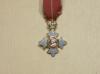 GBE, KBE, CBE (Military) Sterling Silver miniature medal
