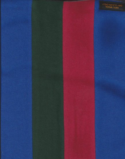 Royal Welsh Regiment 100% wool scarf - Click Image to Close
