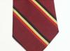 East Anglia Regiment polyester striped tie