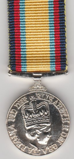 Gulf 1991 miniature medal without bar - Click Image to Close