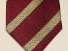 9th/12th Lancers non crease silk stripe tie