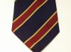 Royal Army Veterinary Corps polyester striped tie