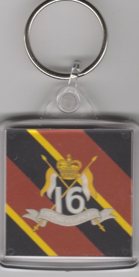 16th/5th Lancers key ring - Click Image to Close