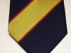 2nd Logistic Support Regiment silk stripe tie