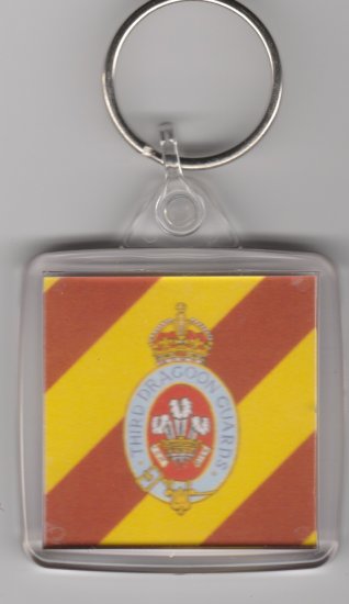 3rd Dragoon Guards key ring - Click Image to Close