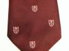 14th Army polyester crested tie