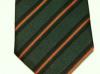 Gurkha Brigade polyester striped tie