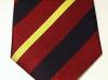 1st King's Dragoon Guards Silk striped tie 29