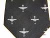 4 Para Regiment silk tie (black)