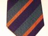 Royal Irish Regiment non crease silk striped tie 144