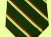 Intelligence Corps silk stripe tie