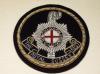 Royal Sussex RHQ blazer badge 159