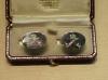 Army Physical Training Corps solid Sterling Silver cufflinks