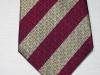 Cheshire Regiment non crease silk stripe tie