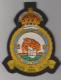 681 Squadron Royal Air Force King's Crown wire blazer badge