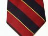 1st The Royal Dragoons Silk striped tie