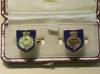 Grenadier Guards shield enamelled cufflinks