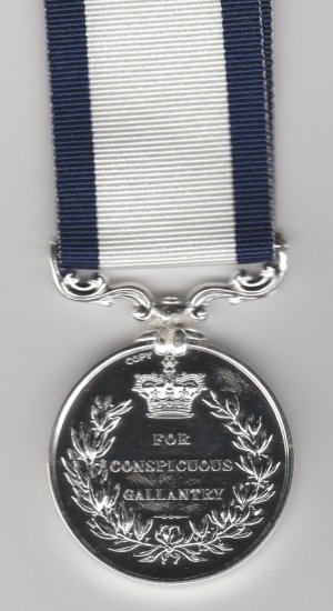 Conspicuous Gallantry George VI full size copy medal - Click Image to Close