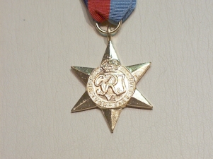 1939-45 Star full size copy medal - Click Image to Close