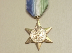 Atlantic Star full size copy medal - Click Image to Close