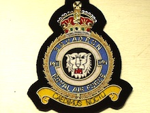 141 Squadron KC wire blazer badge - Click Image to Close
