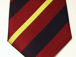 1st King's Dragoon Guards Silk striped tie 29 - Click Image to Close