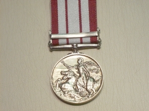 Naval General Service Medal GVI miniature medal - Click Image to Close