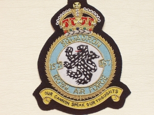 157 Sqdn RAF KC blazer badge - Click Image to Close