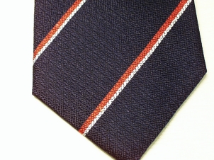 Royal Navy non crease silk stripe tie - Click Image to Close
