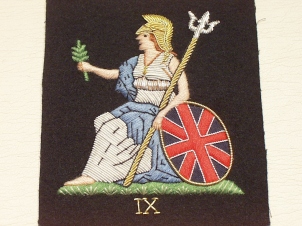 The Royal Norfolk Regiment blazer badge - Click Image to Close