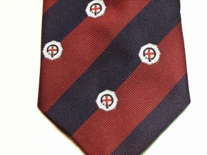 Coldstream Guards polyester crested tie - Click Image to Close