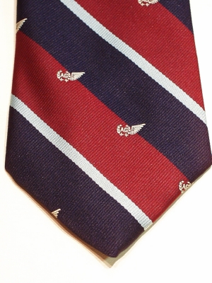 RAF Air Gunner polyester crested tie - Click Image to Close
