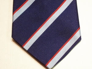 Army Air Corps polyester striped tie - Click Image to Close
